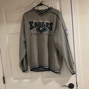 Vintage Philadelphia Eagles Gray Sweatshirt